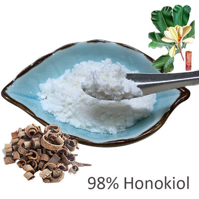 Polvere naturale pura dell'estratto della corteccia della magnolia di CAS 35354-74-6 Honokiol fornitore