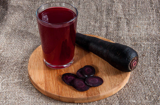 Polvere nera organica dell'estratto vegetale della carota per il pigmento naturale 0